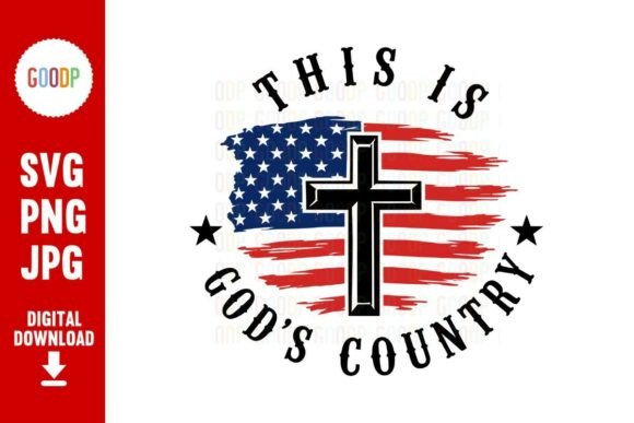 This is Gods Country Christian SVG Graphics